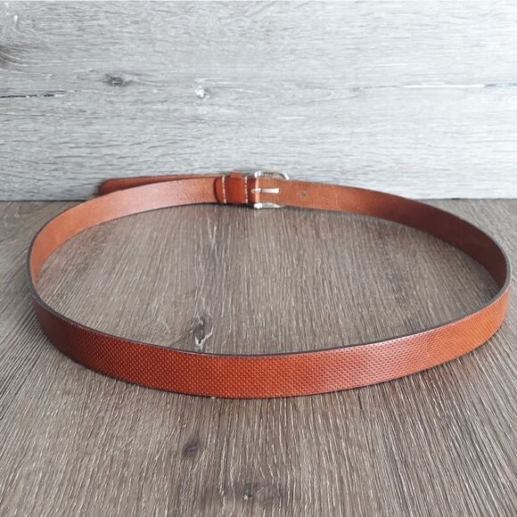 Vintage Fabio Corti Italian Leather Belt Large - Picture 2 of 6